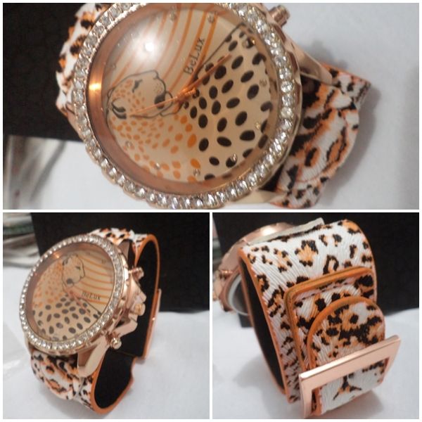 Relógio Animal Print